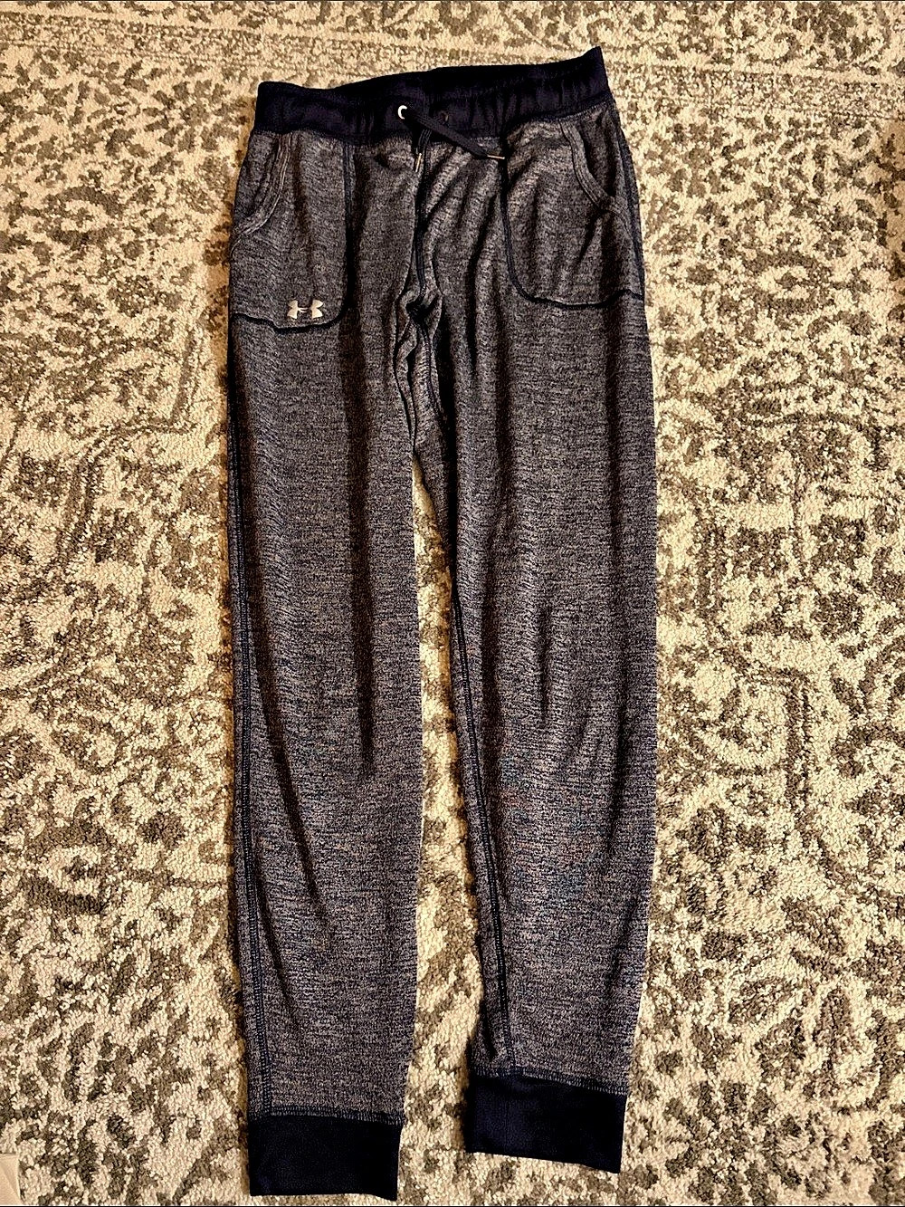 Under Armour Gray & Black Jogger Pants